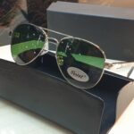 نظارة بيرسول رجالى معدن كلاسيك لون سيلفر