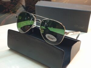 نظارة بيرسول رجالى معدن كلاسيك لون سيلفر