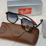 نظاره ريبان اسود مربع رجالي 2026