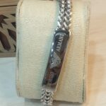 بريسلت أنسيال رجالى معدن سيلفر