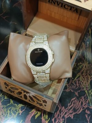 ساعة تاتش حريمى أستراس بالكامل