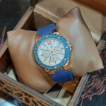 ساعة حريمى كوبي أستيك رابر كحلى هاى كوبى