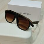 نظارة حريمى عريضة لون بنى صناعة أيطالى