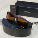 نظارة رجالى لون بنى بدون مخدات