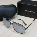 نظارة رجالى معدن كلاسيك عدسات ميرور سيلفر