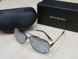 نظارة رجالى معدن كلاسيك عدسات ميرور سيلفر